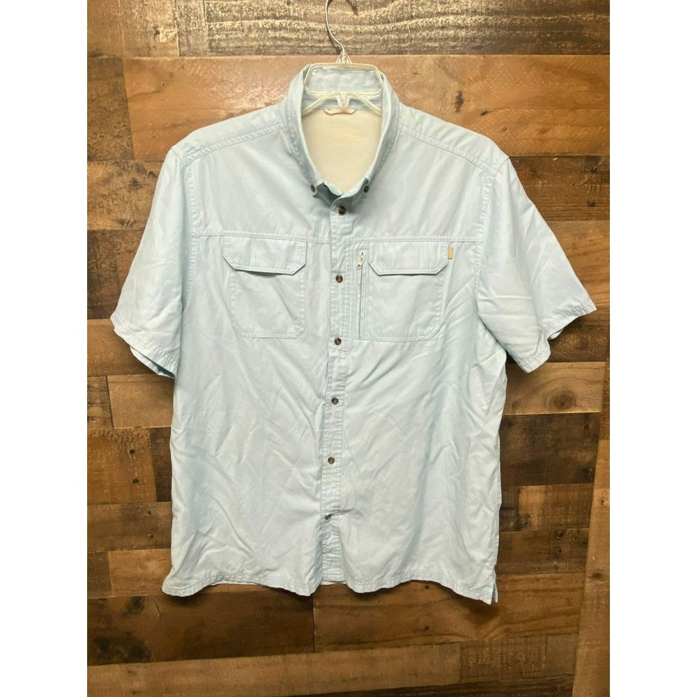 Field & Stream Men's Short Sleeve Button Up Size X-Large
